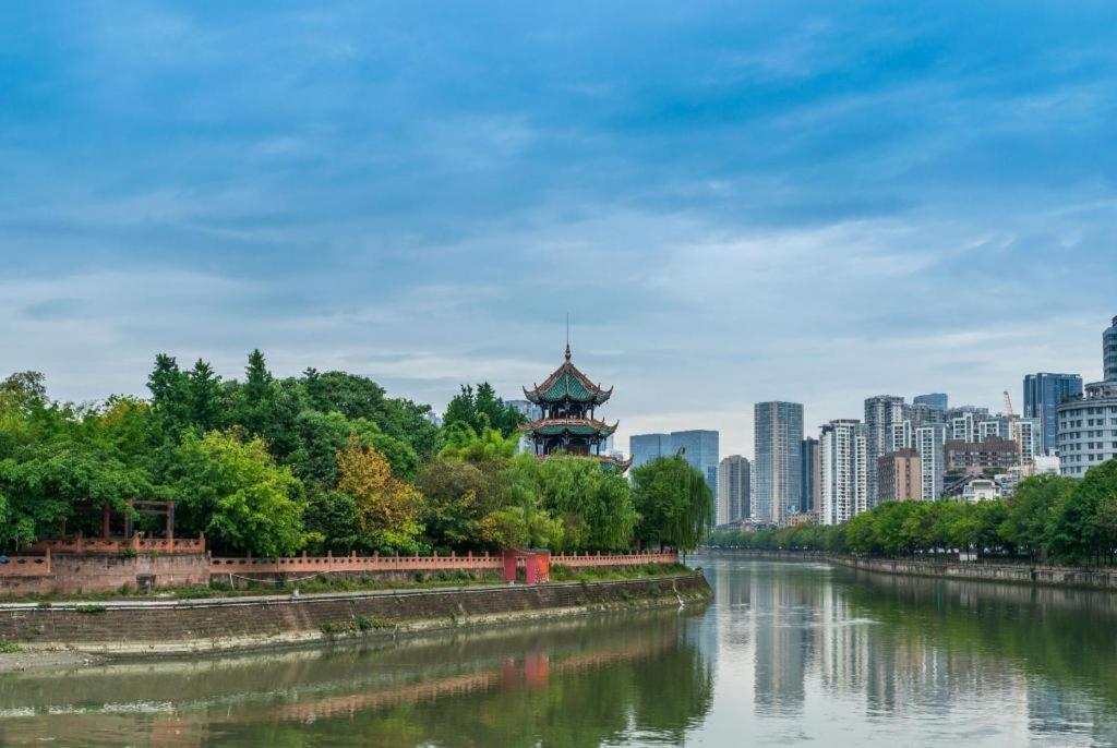 7 Days Inn Chengdu Sichuan University South Railway Station Exterior foto