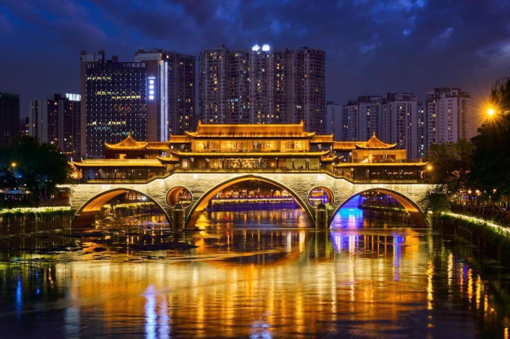 7 Days Inn Chengdu Sichuan University South Railway Station Exterior foto